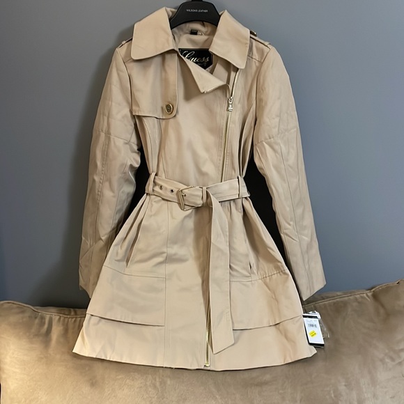 Women’s Guess Long Dress Coat - Picture 2 of 4